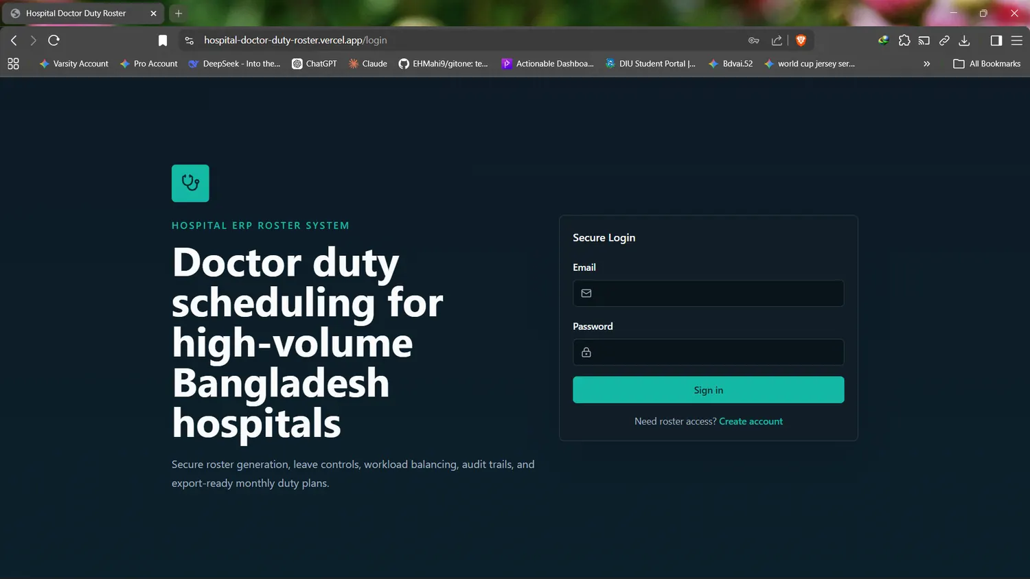 Data Privacy Vault project screenshot